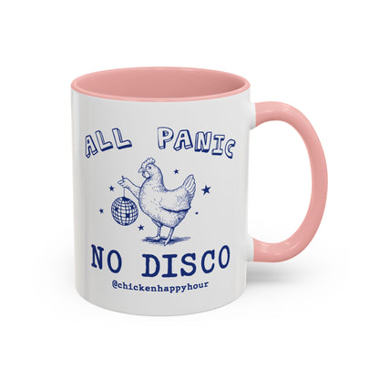 All Panic No Disco Coffee Mug