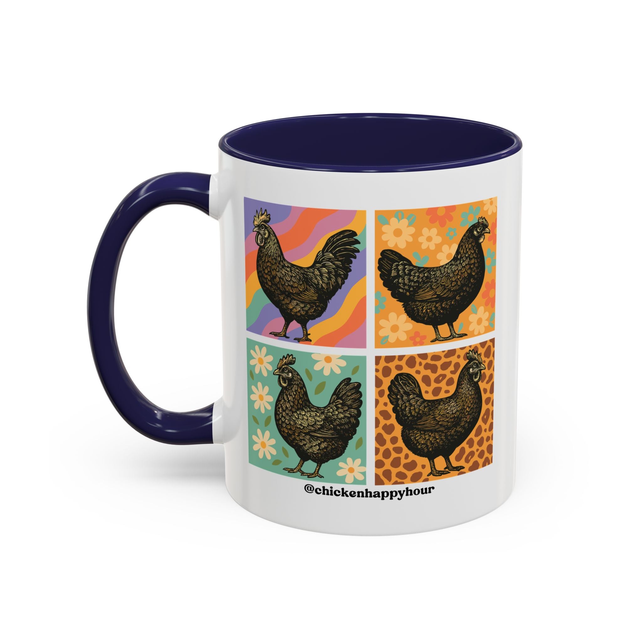 Retro Chicken Coffee Mug