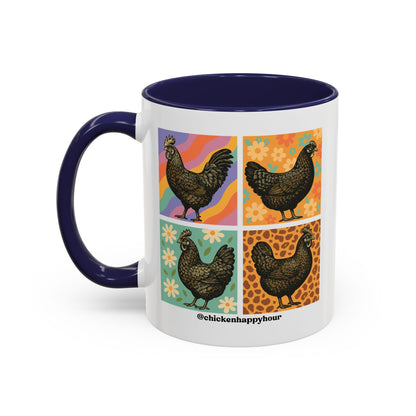 Retro Chicken Coffee Mug