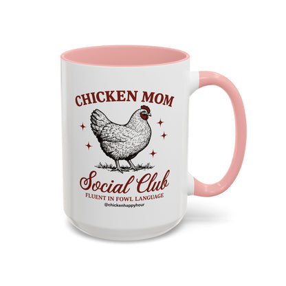 Chicken Mom Social Club Coffee Mug