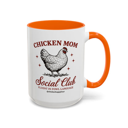 Chicken Mom Social Club Coffee Mug