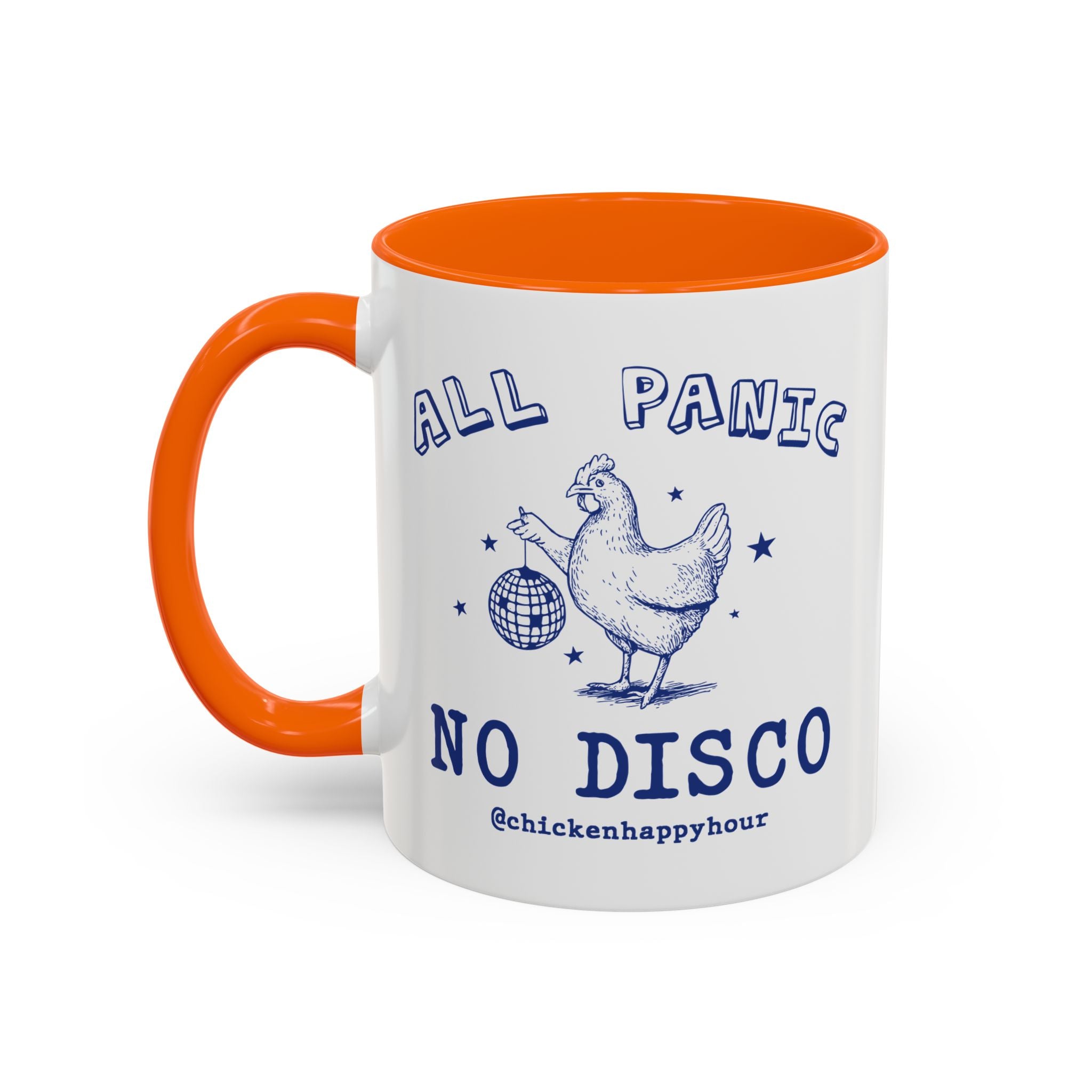 All Panic No Disco Coffee Mug