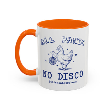 All Panic No Disco Coffee Mug