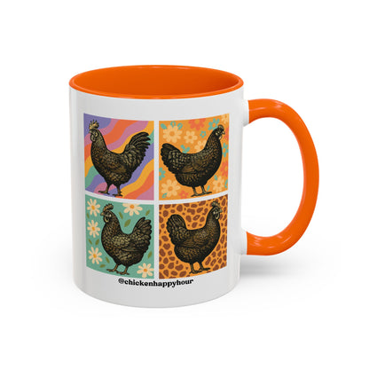 Retro Chicken Coffee Mug