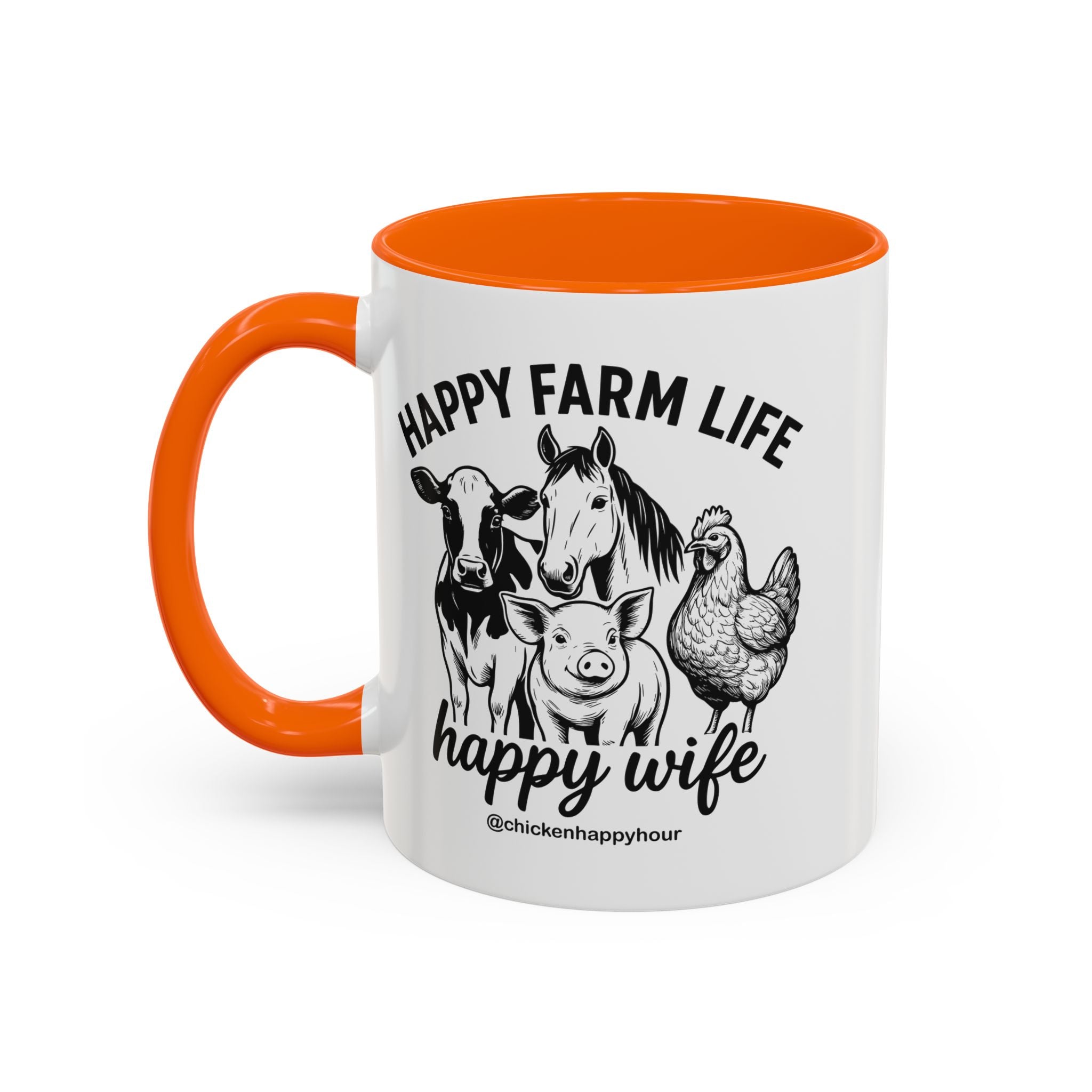 Happy Farm Life Happy Wife 01 Coffee Mug