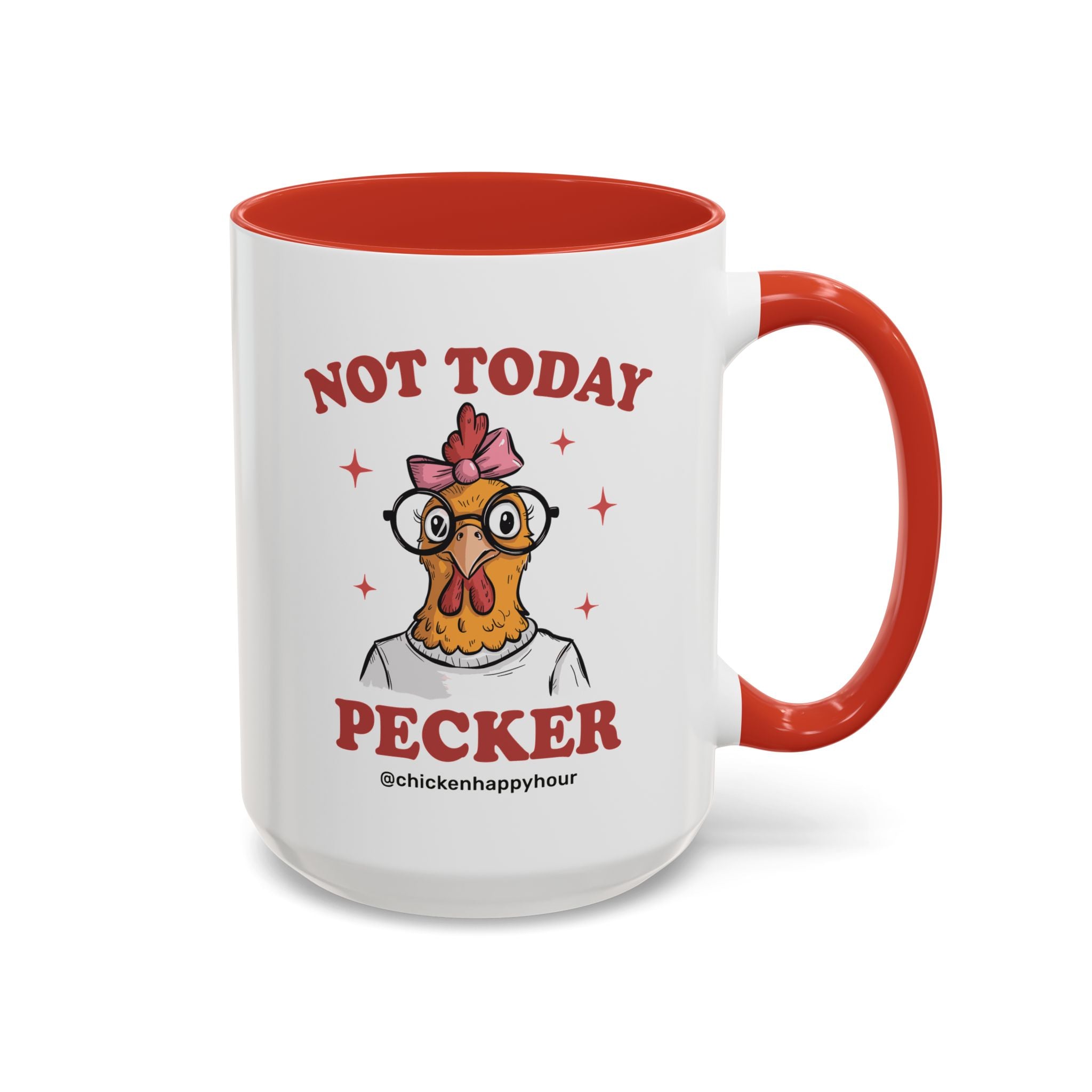 Not Today Pecker Coffee Mug