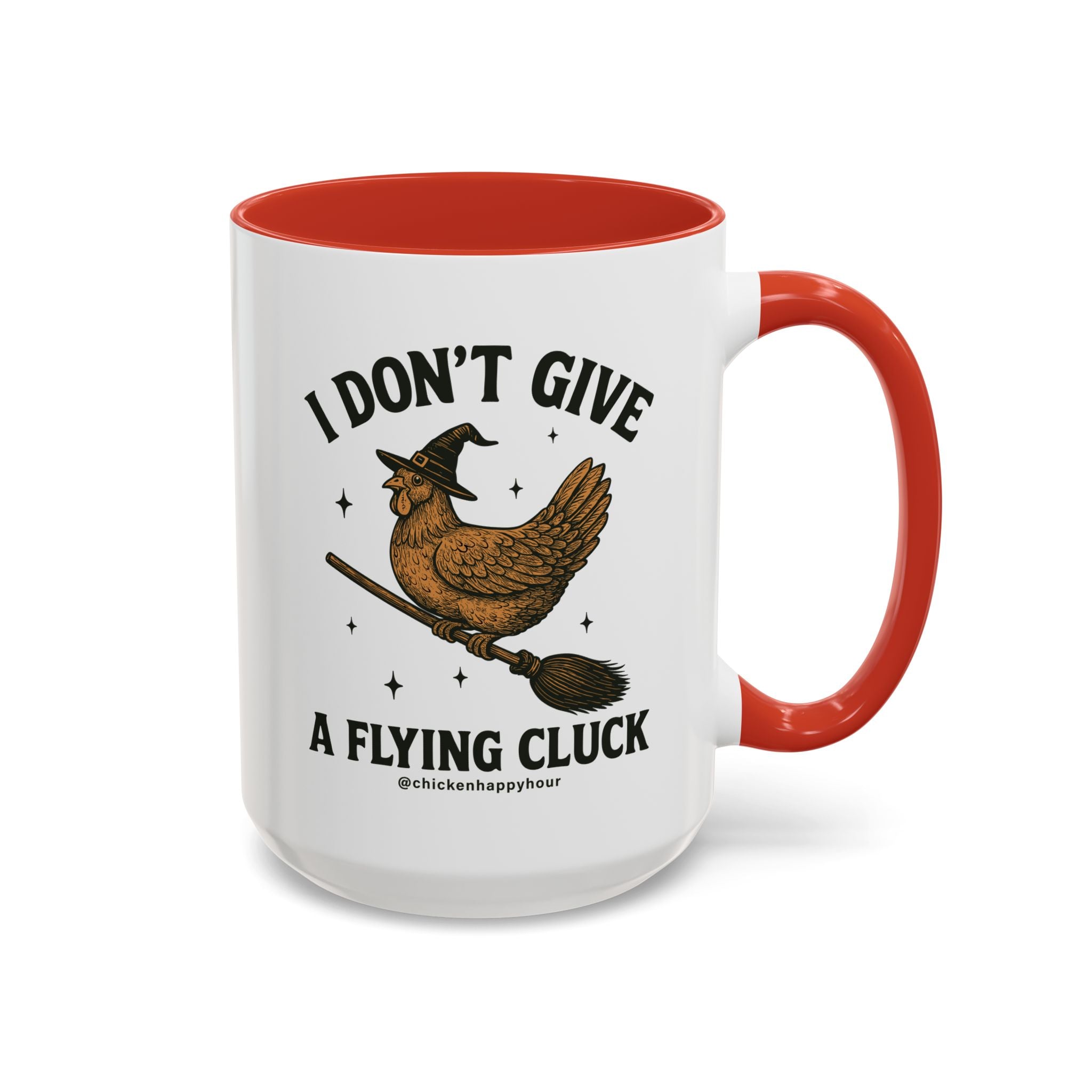 I Don’t Give a Flying Cluck V-Neck Tee Coffee Mug