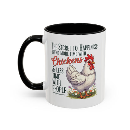 The Secret to Happiness Coffee Mug