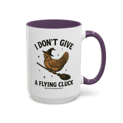 I Don’t Give a Flying Cluck V-Neck Tee Coffee Mug