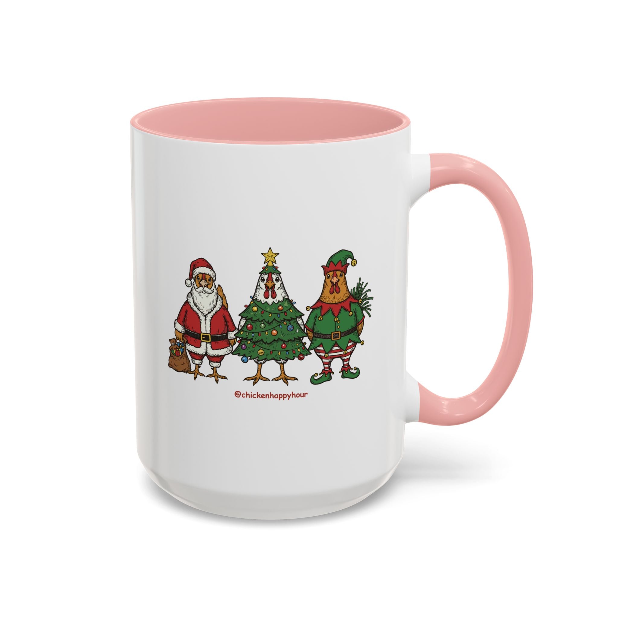 Christmas Chicken Coffee Mug