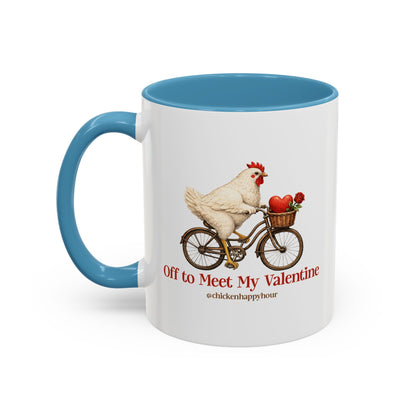 Off to Meet My Valentine Coffee Mug