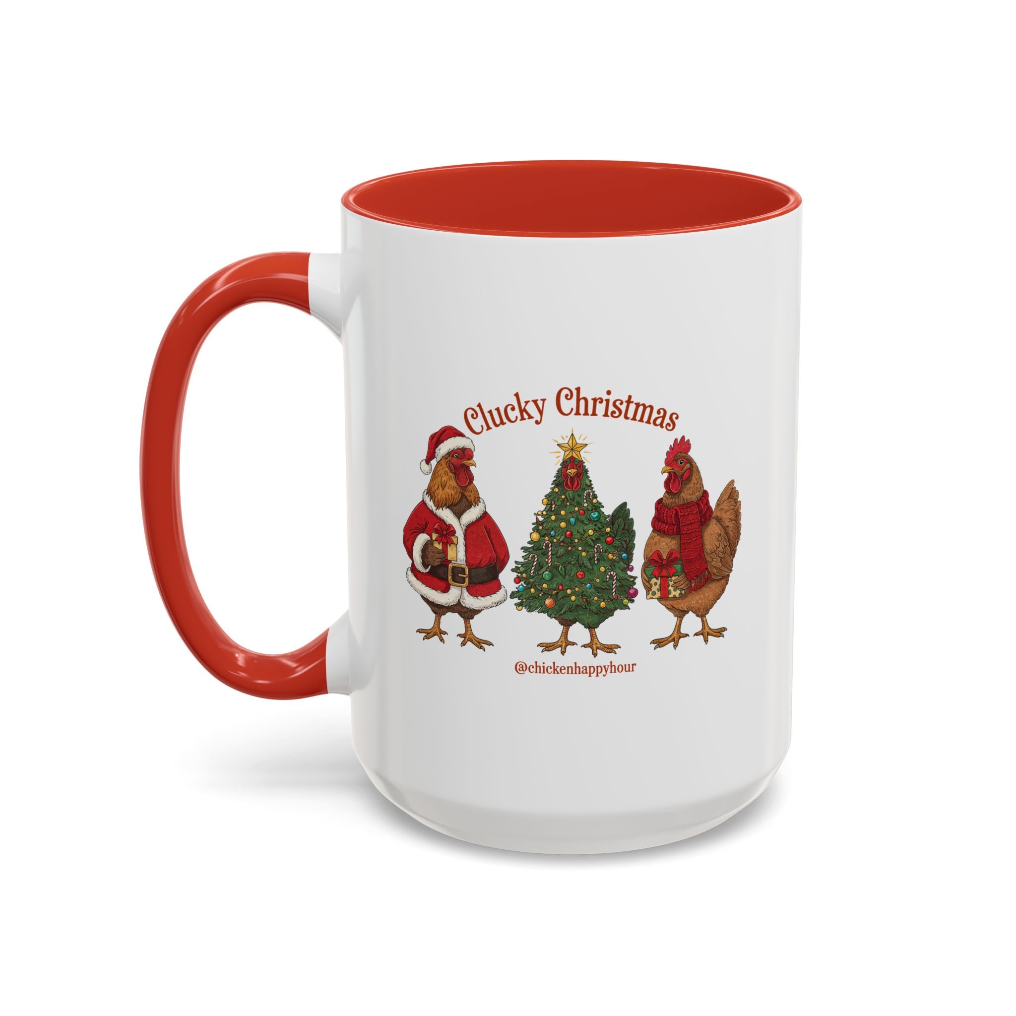 Clucky Christmas Coffee Mug