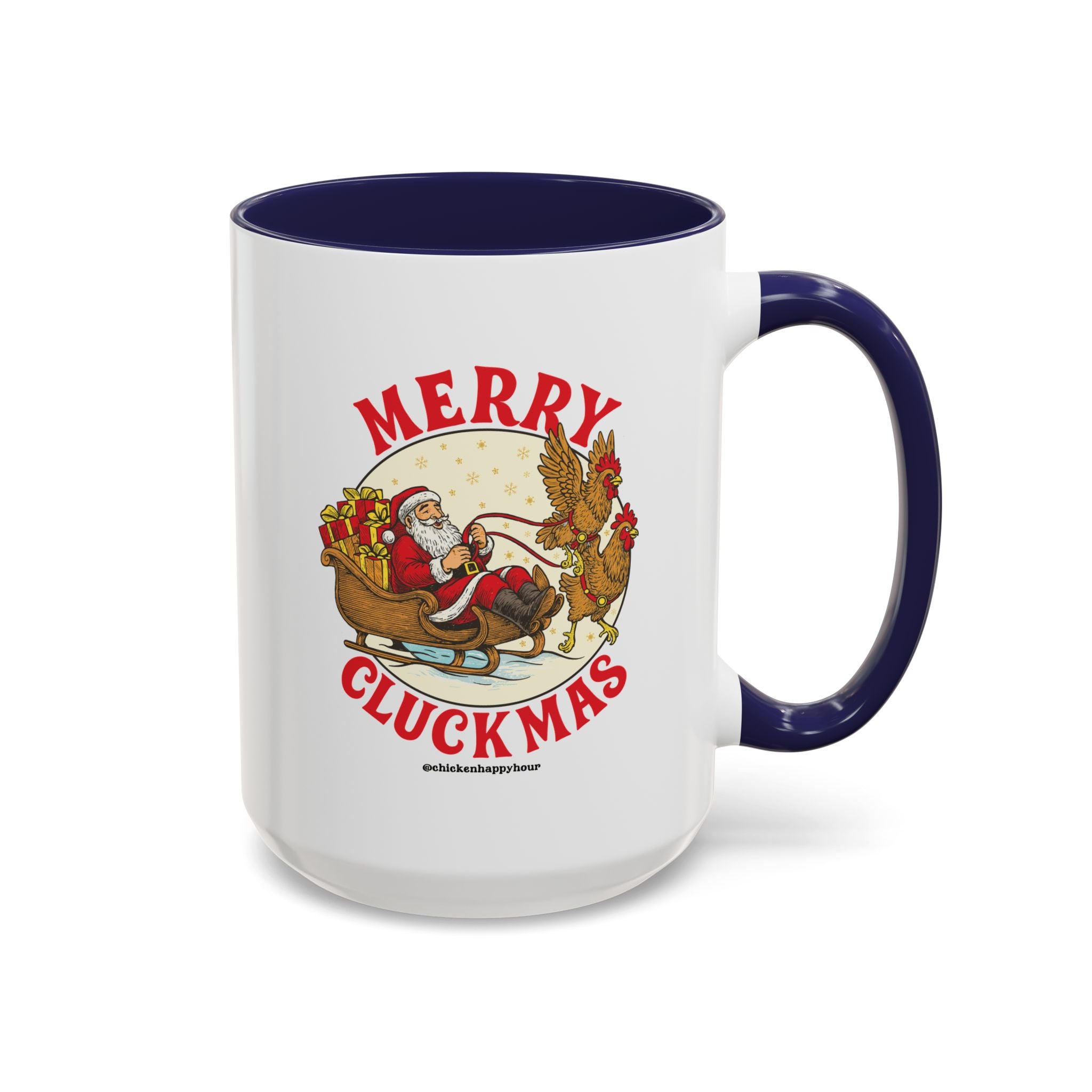 Merry Cluckmus Coffee Mug