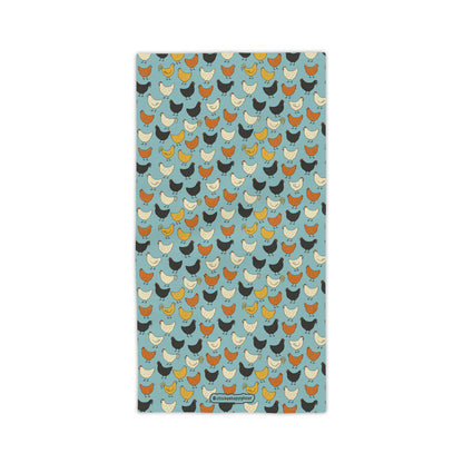 Chicken Pattern 2 Beach Towel