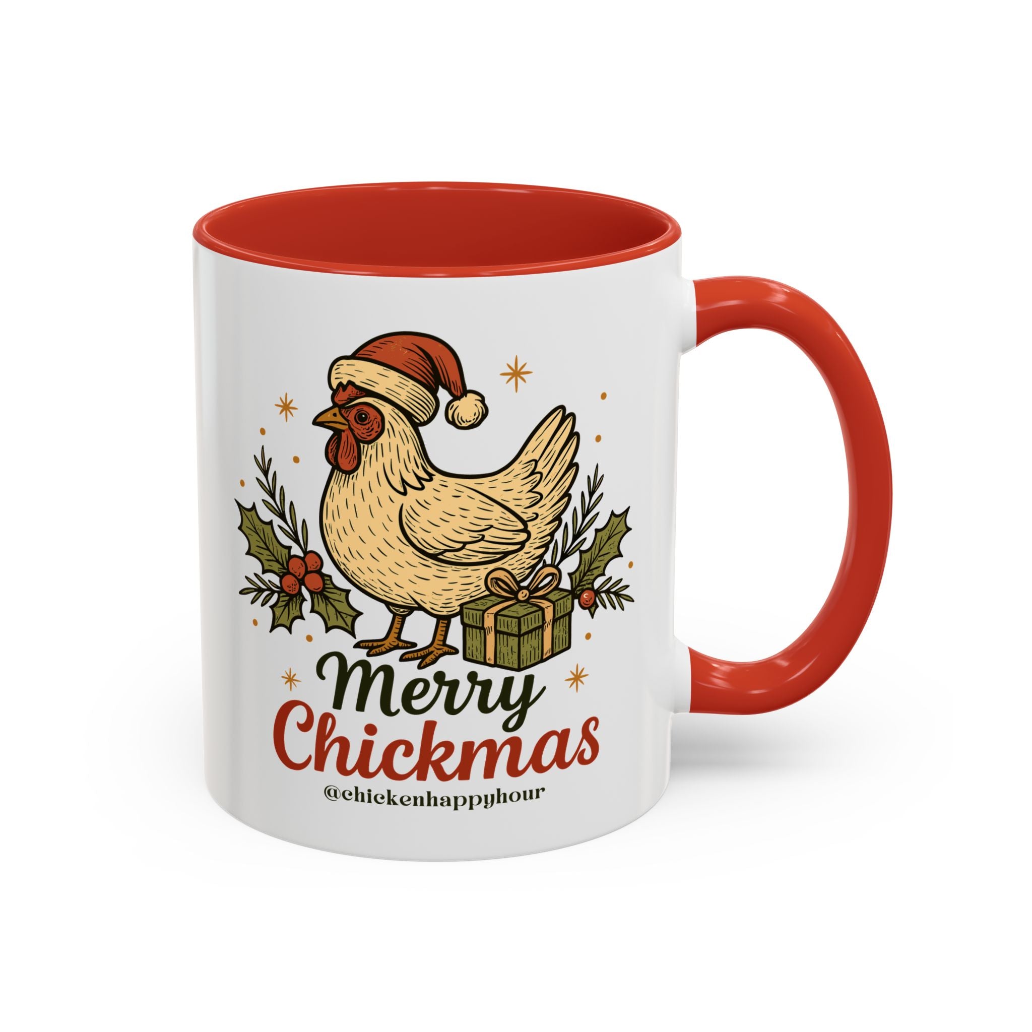 Merry Chickmas Coffee Mug