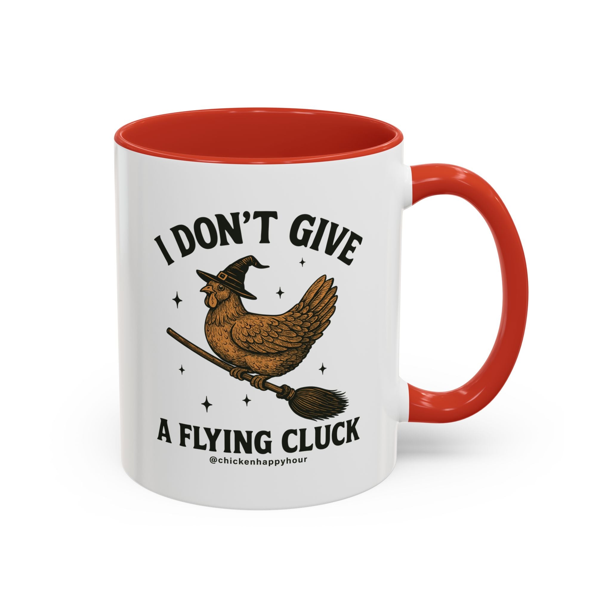 I Don’t Give a Flying Cluck V-Neck Tee Coffee Mug