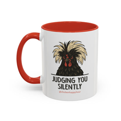 Judging You Silently Coffee Mug