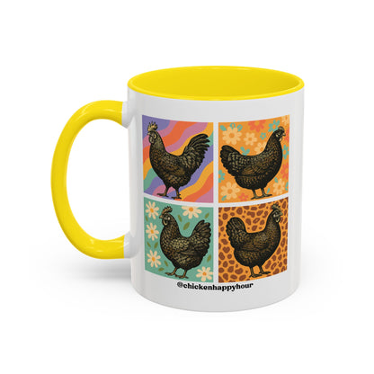Retro Chicken Coffee Mug