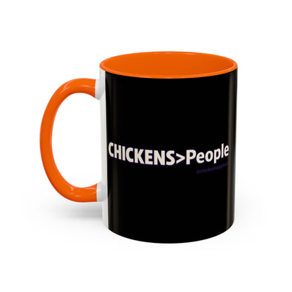 CHICKENS People Coffee Mug