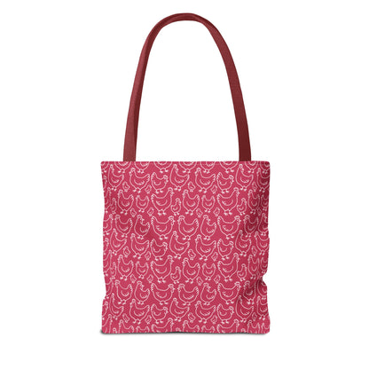 Chickens Pattern Tote Bag