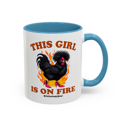 This Girl Is on Fire Coffee Mug