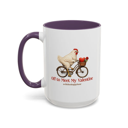 Off to Meet My Valentine Coffee Mug