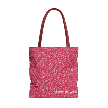 Chickens Pattern Tote Bag