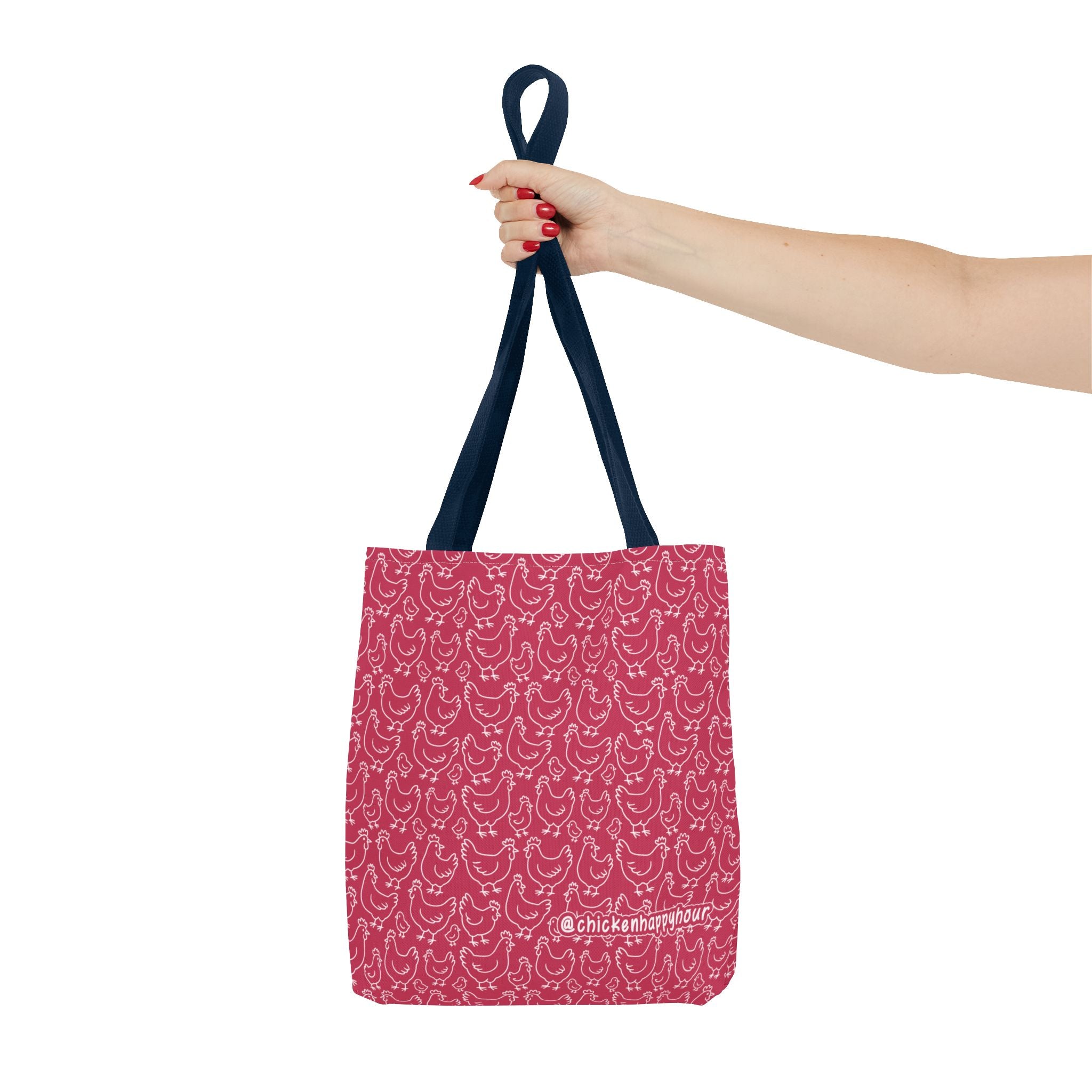 Chickens Pattern Tote Bag