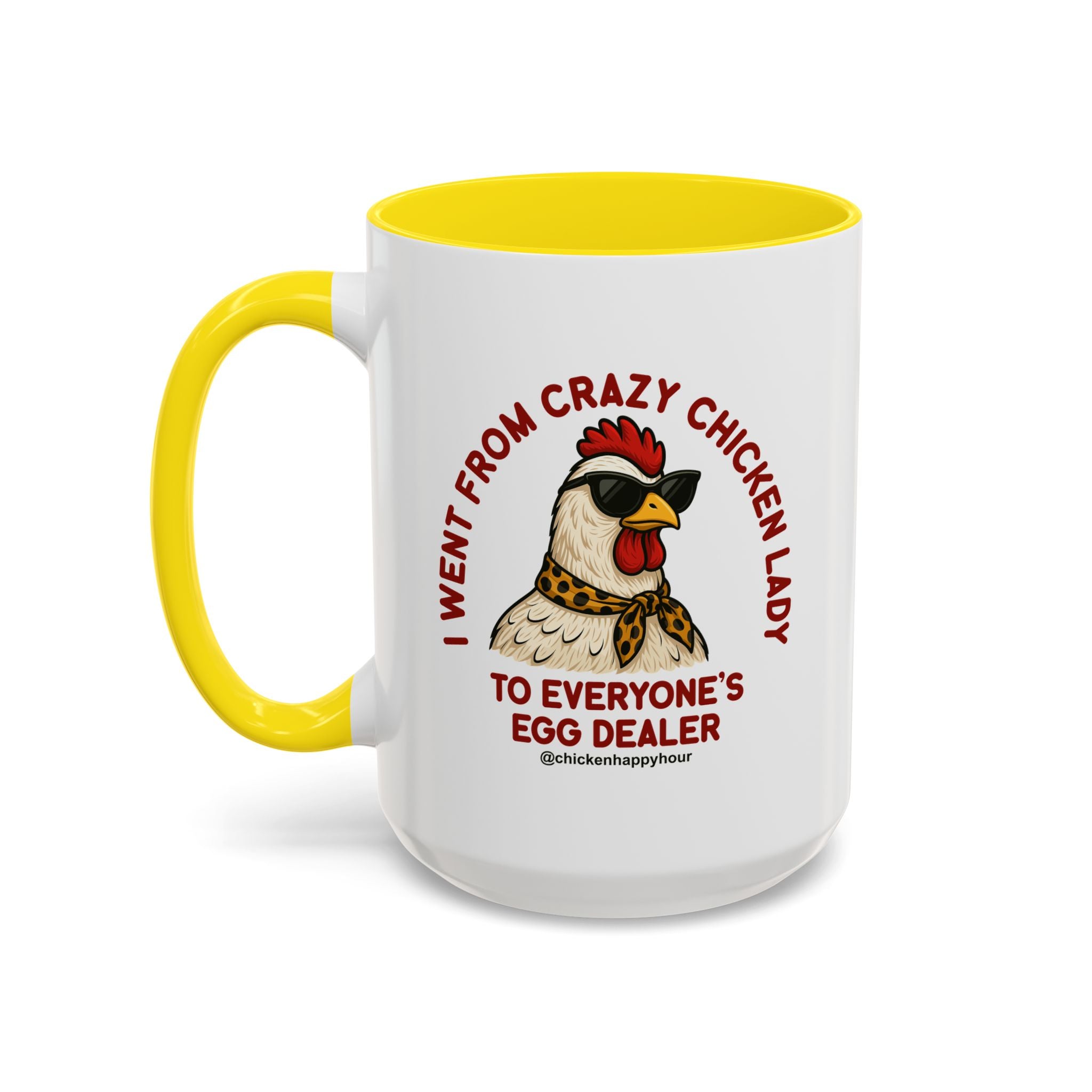Went From Crazy Chicken Lady Coffee Mug