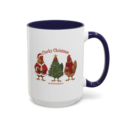 Clucky Christmas Coffee Mug