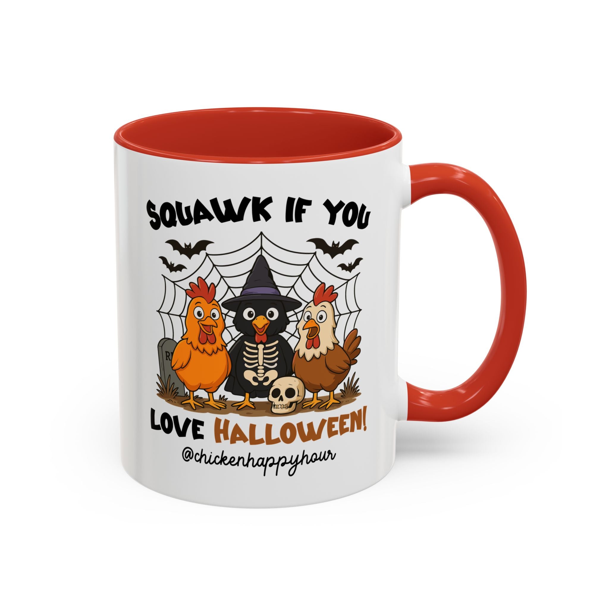 Squawk if you Love Halloween Coffee Mug