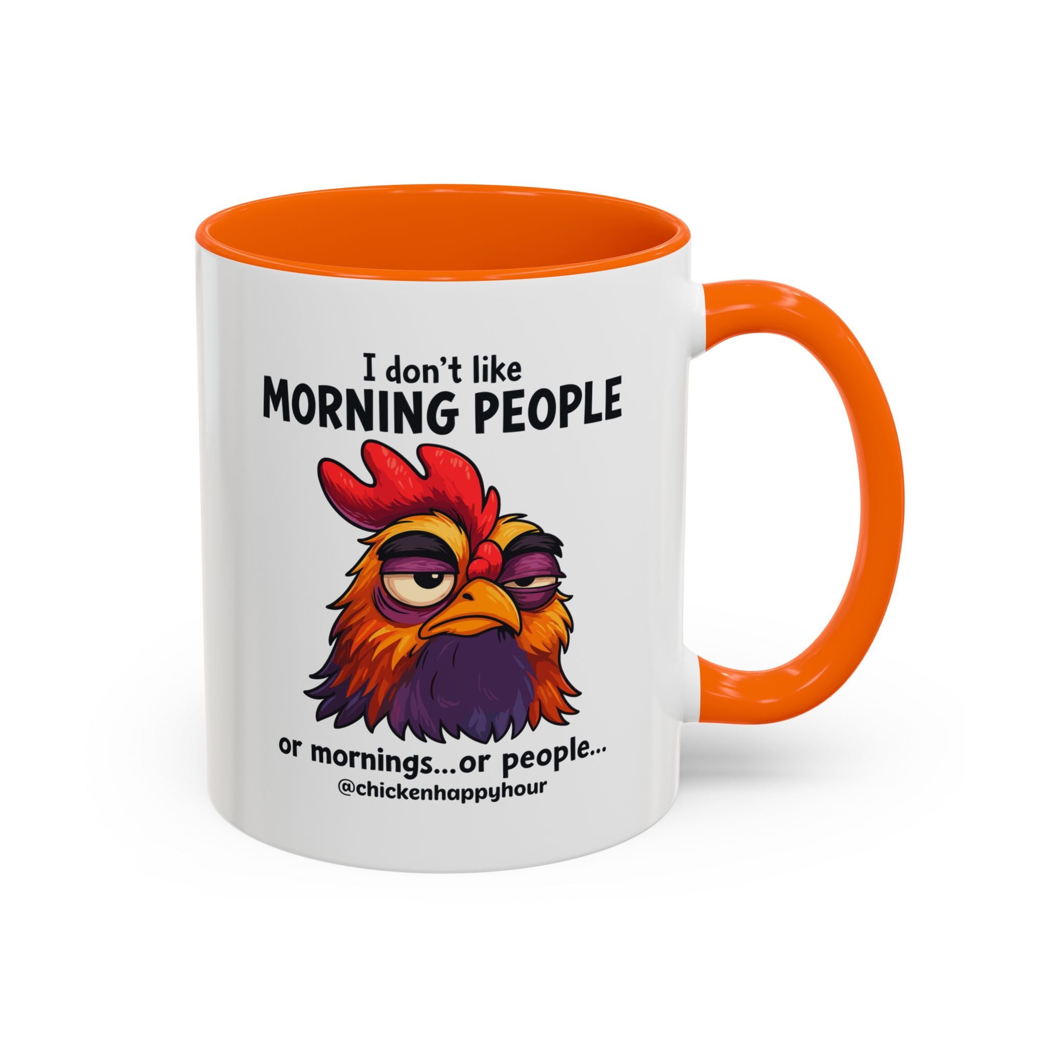 I Don't Like Morning People Coffee Mug