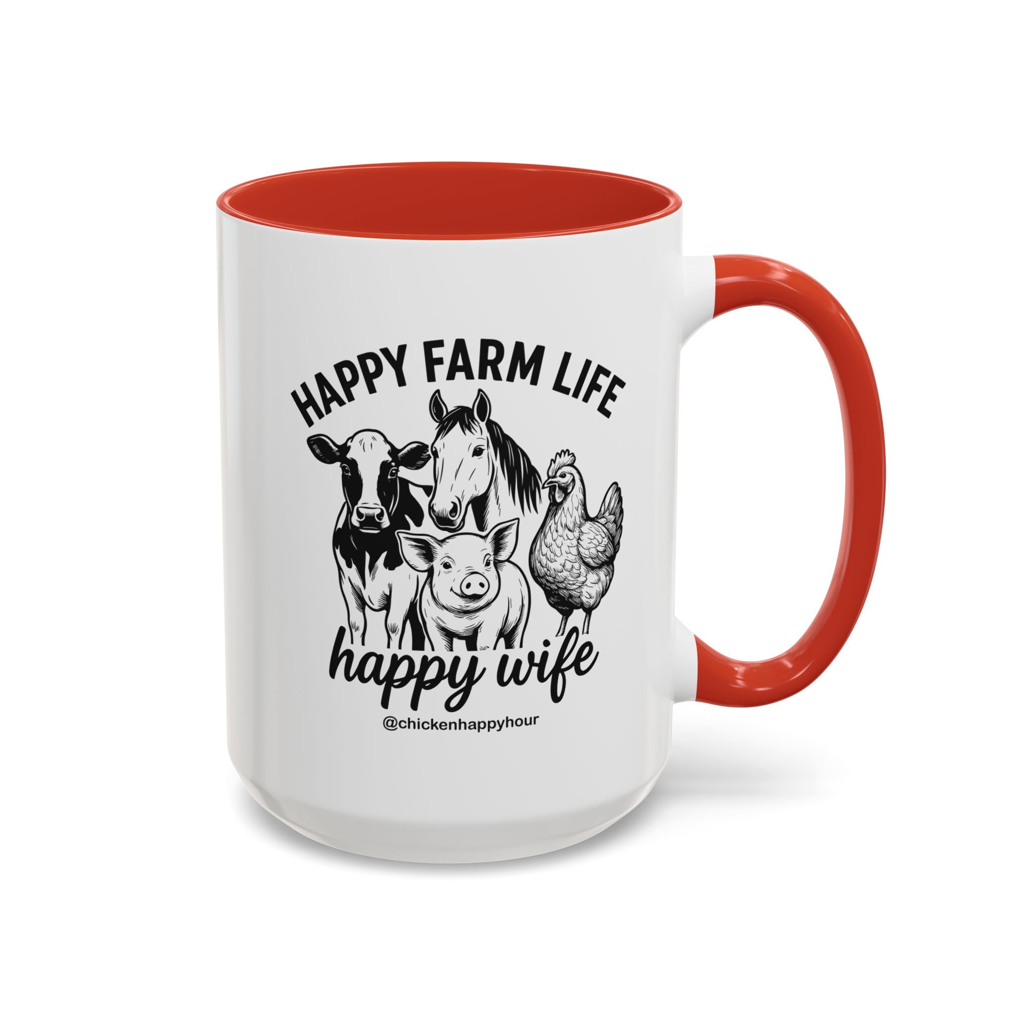 Happy Farm Life Happy Wife 01 Coffee Mug