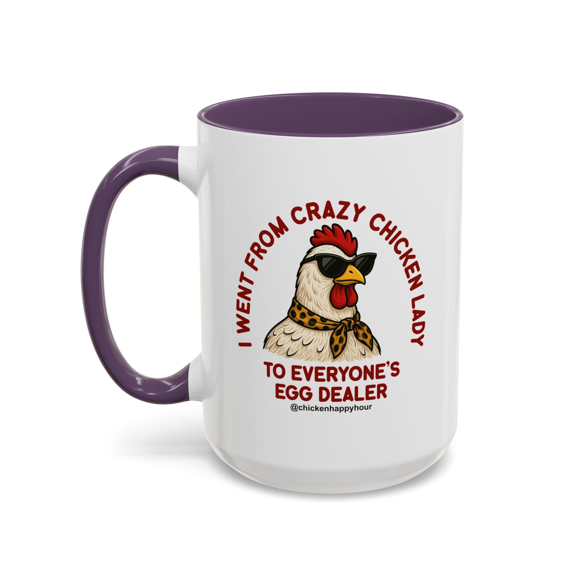 Went From Crazy Chicken Lady Coffee Mug