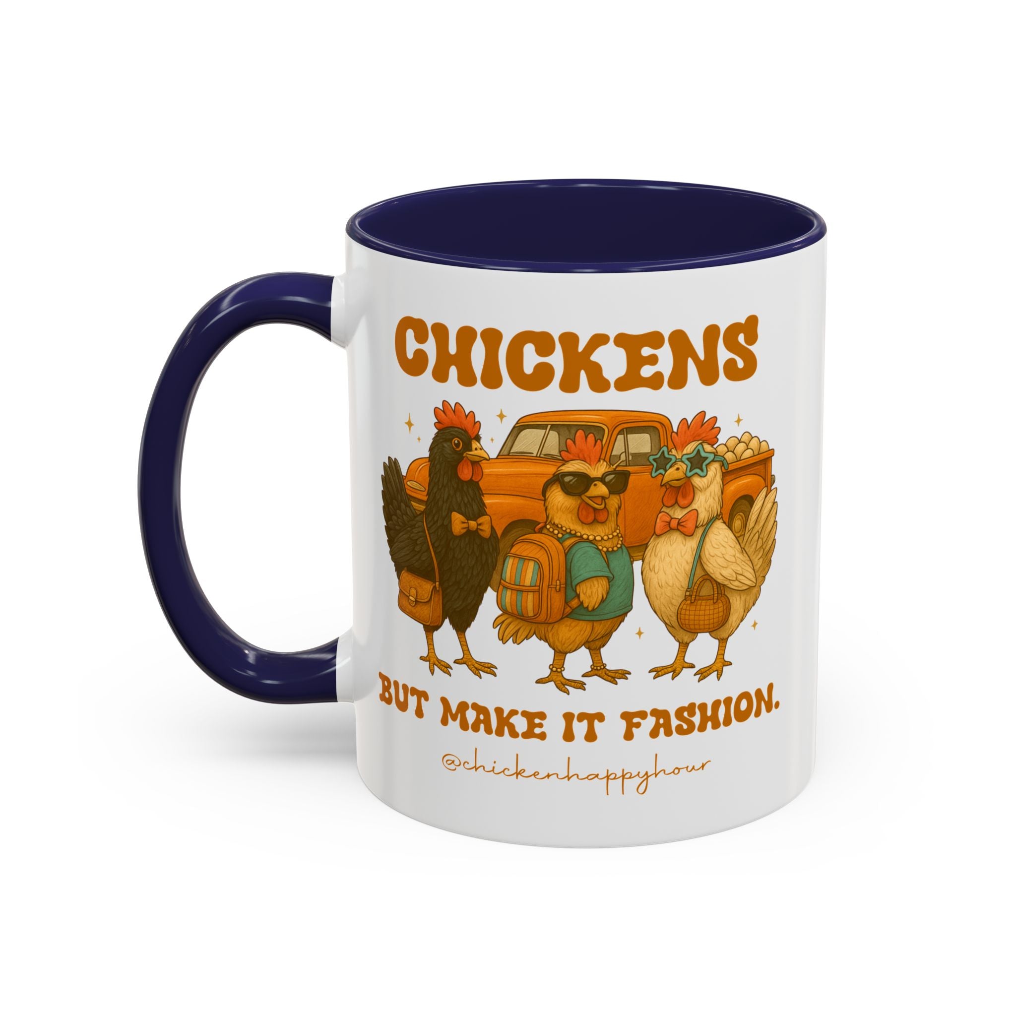 Chickens But Make it Fashion Coffee Mug
