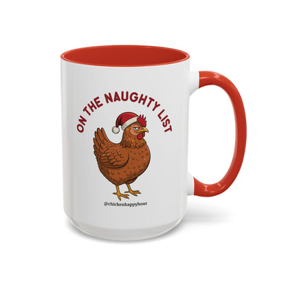 On the Naughty List Coffee Mug