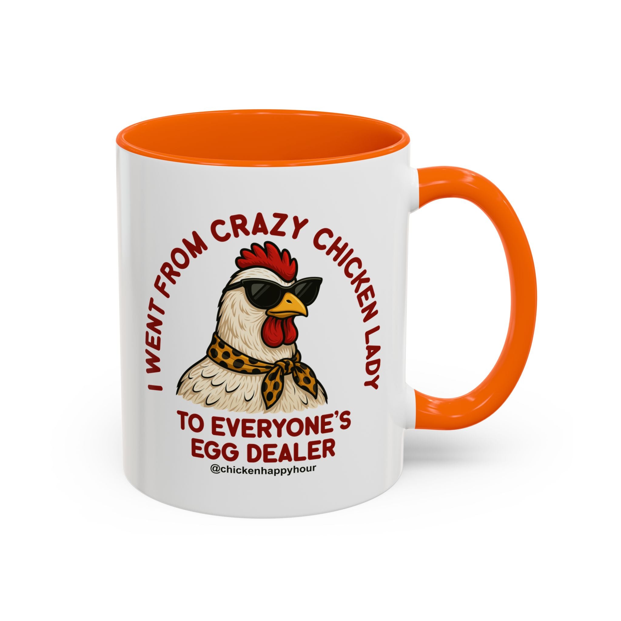 Went From Crazy Chicken Lady Coffee Mug