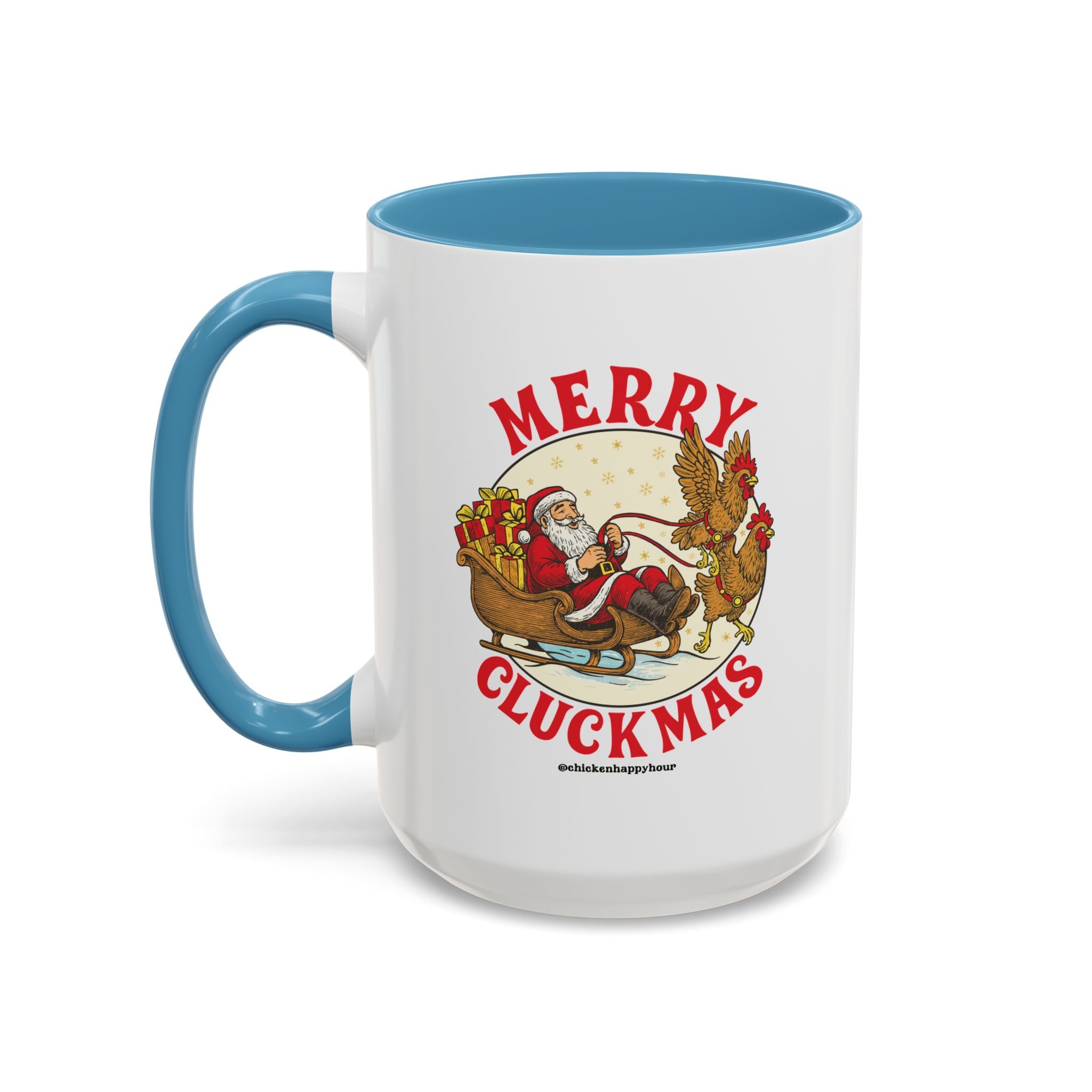 Merry Cluckmus Coffee Mug