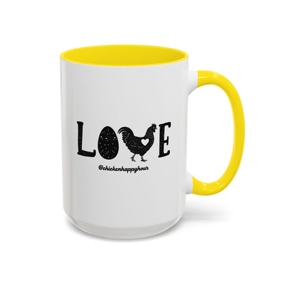 Love Chicken Coffee Mug