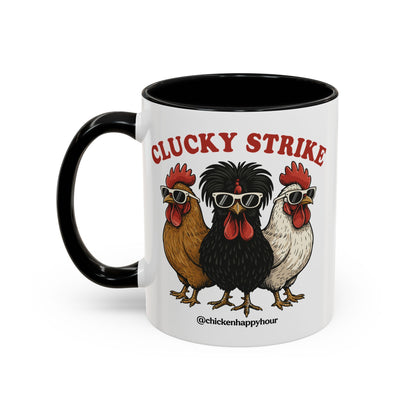 Clucky Strike Coffee Mug