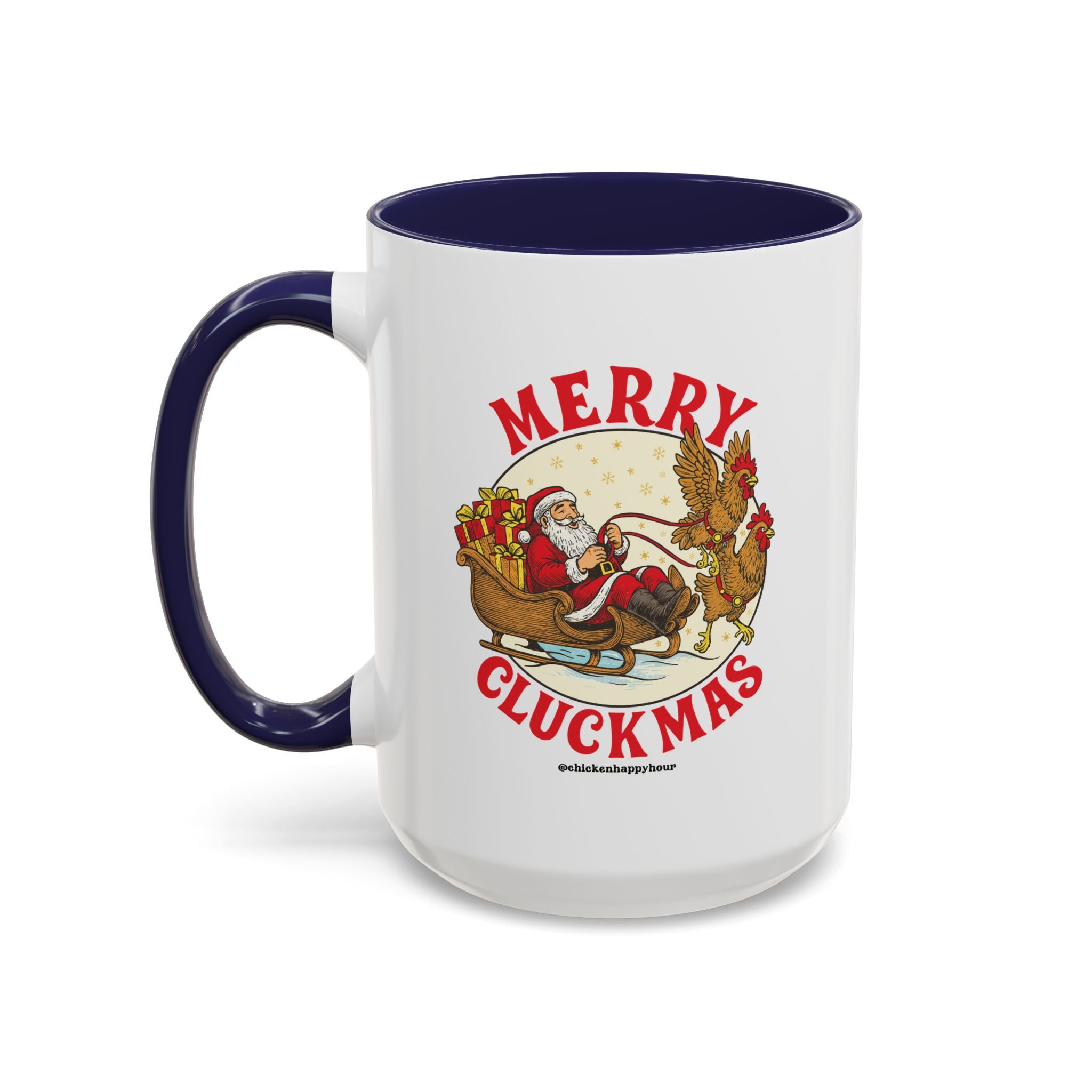 Merry Cluckmus Coffee Mug