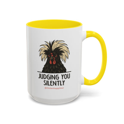 Judging You Silently Coffee Mug