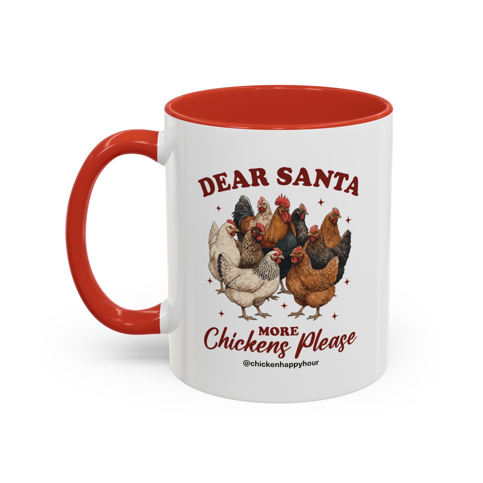 Dear Santa More Chickens Please Coffee Mug