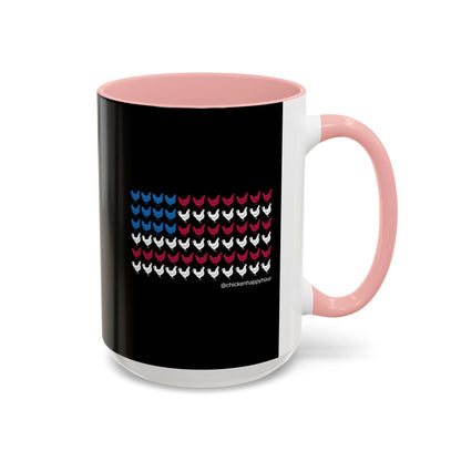 4th of July Chicken Coffee Mug