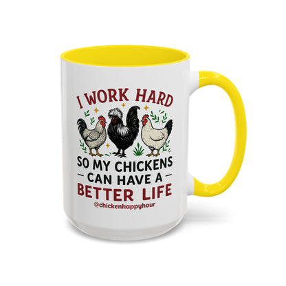 I Work Hard Coffee Mug