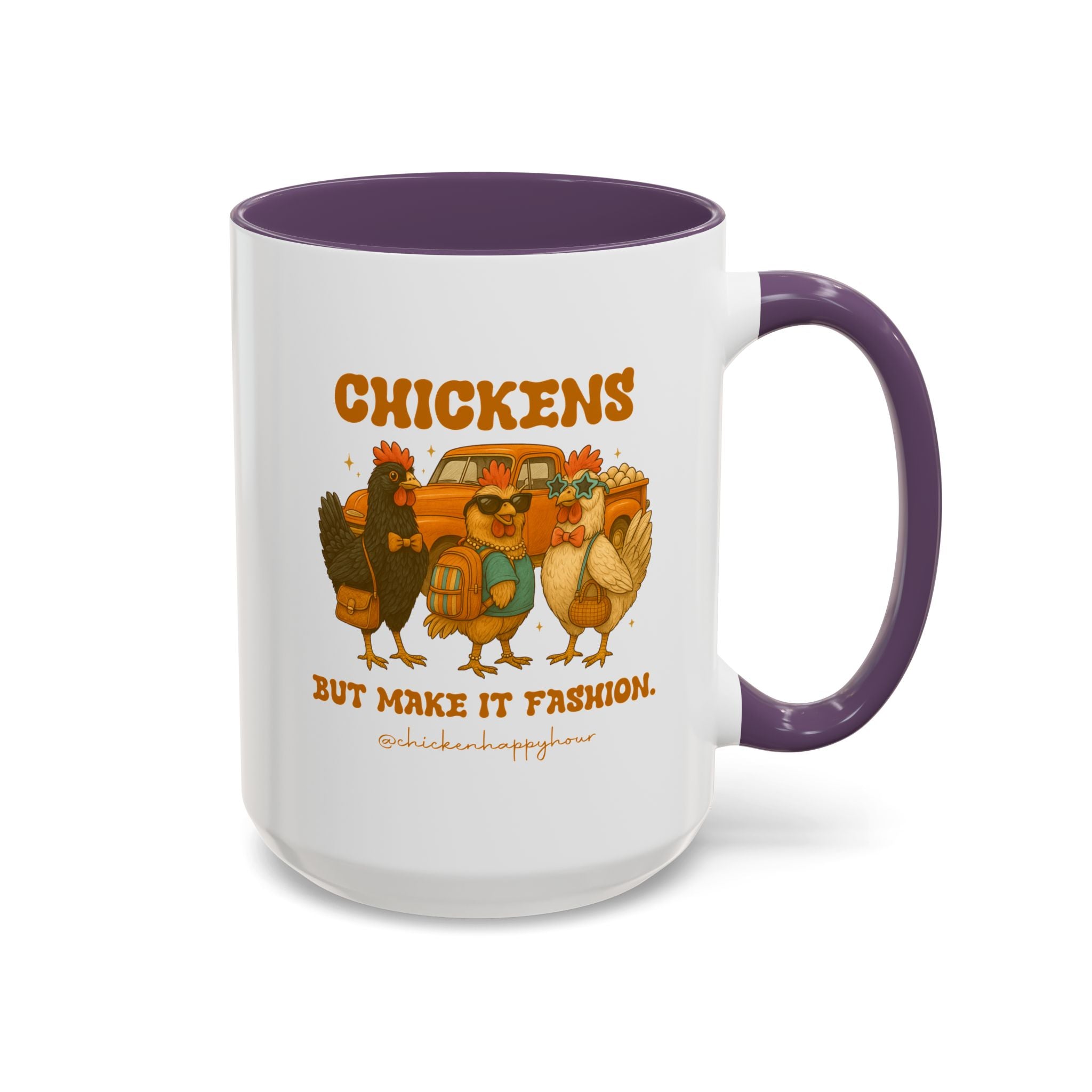 Chickens But Make it Fashion Coffee Mug