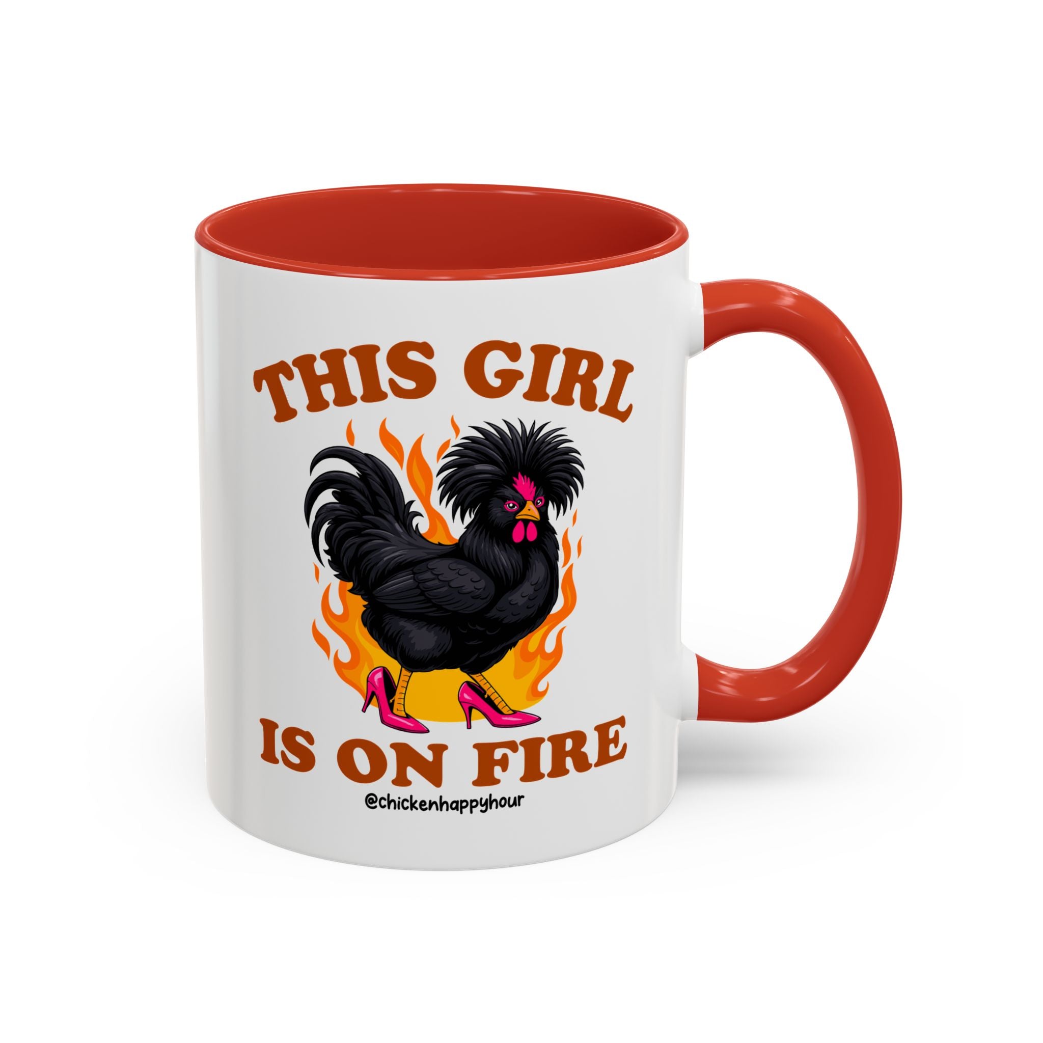 This Girl Is on Fire Coffee Mug