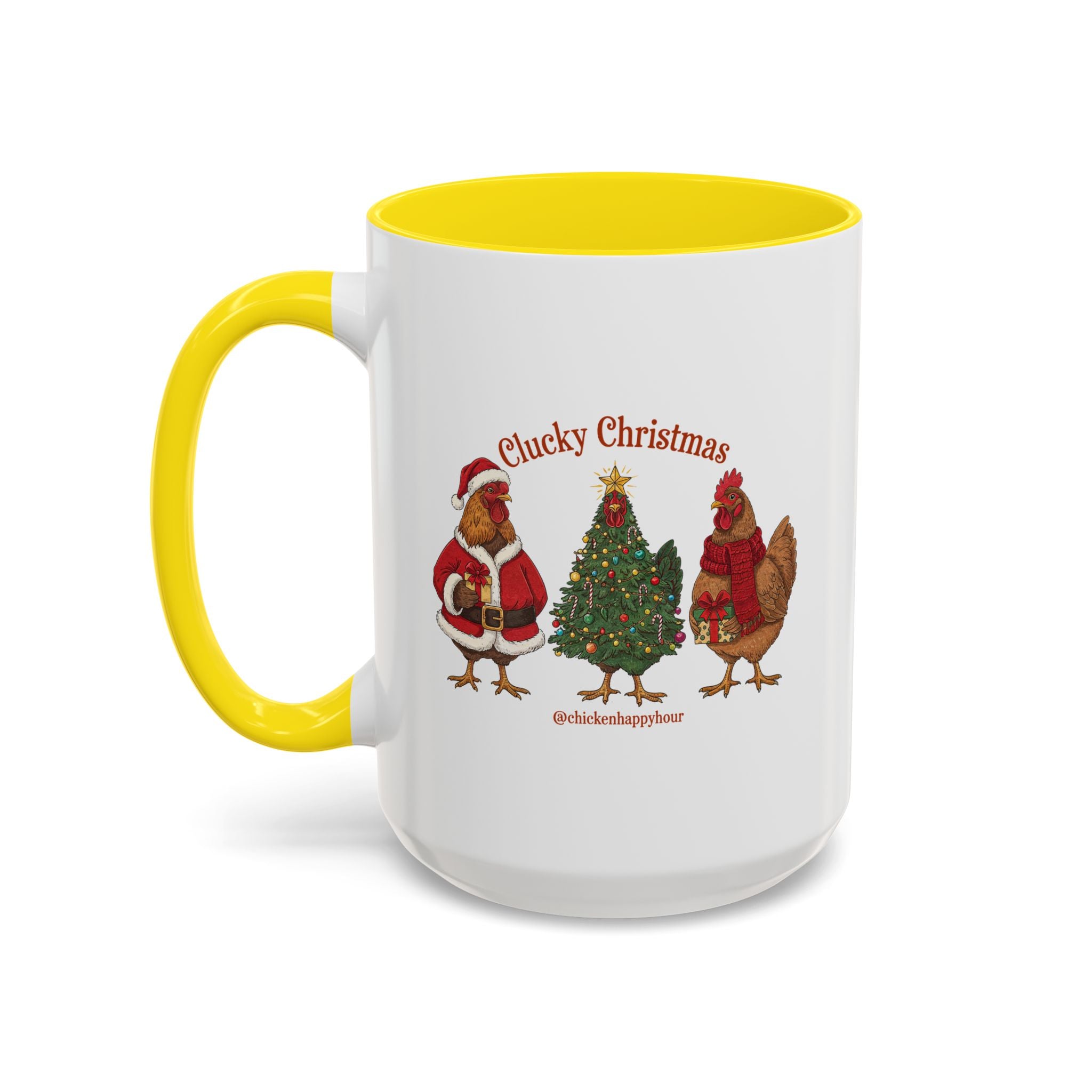 Clucky Christmas Coffee Mug