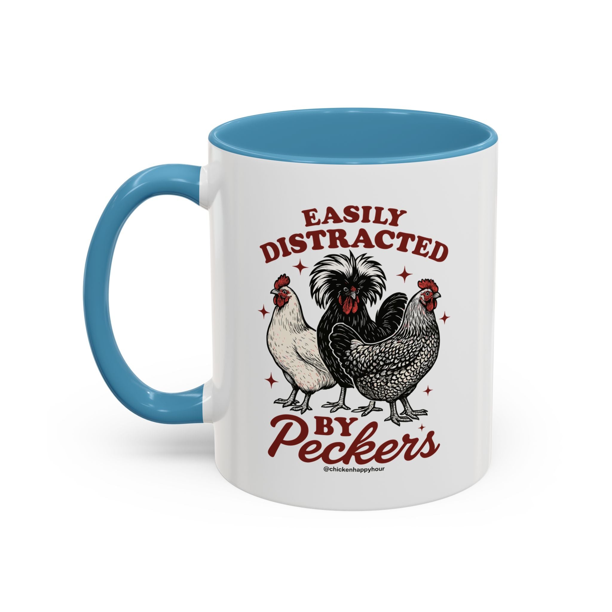Easily Distracted By Peckers Coffee Mug
