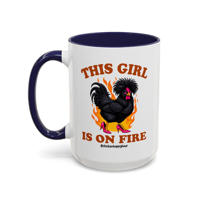 This Girl Is on Fire Coffee Mug